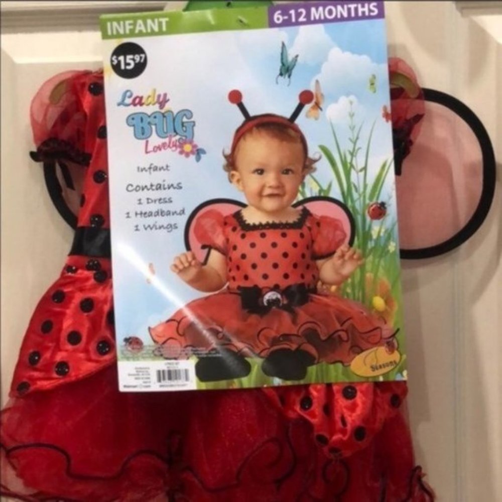 Baby Ladybug costume Sz 6-12 month…